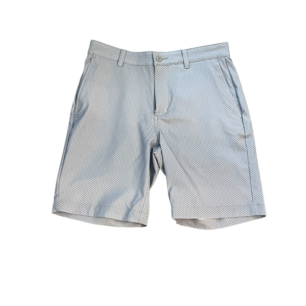 Ben Hogan Performance Golf Shorts Men's 30x8.5 Tan Navy Gray Patterned Set of 3 - Picture 5 of 16